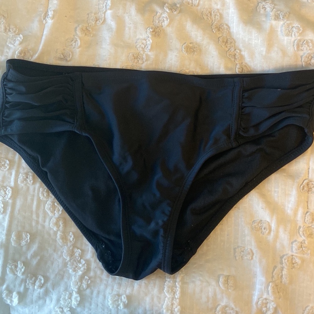 Catalina black bikini bottoms S